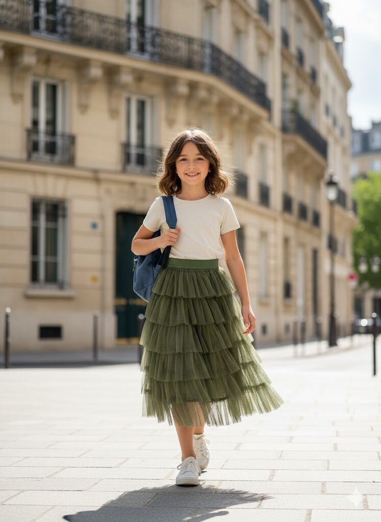 Grossiste Grasstar - Jupe en tulle à volants