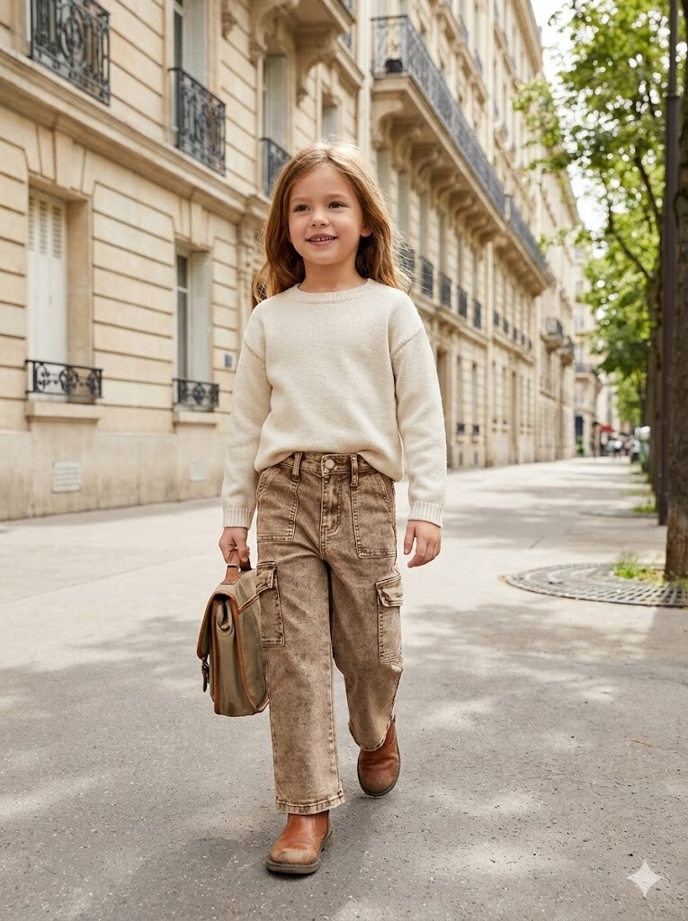 Grossiste Grasstar - Pantalon Cargo enfant