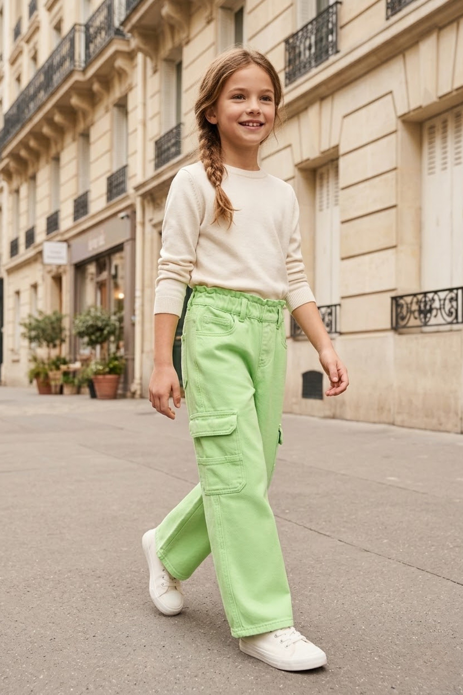 Grossiste Grasstar - Pantalon cargo ample