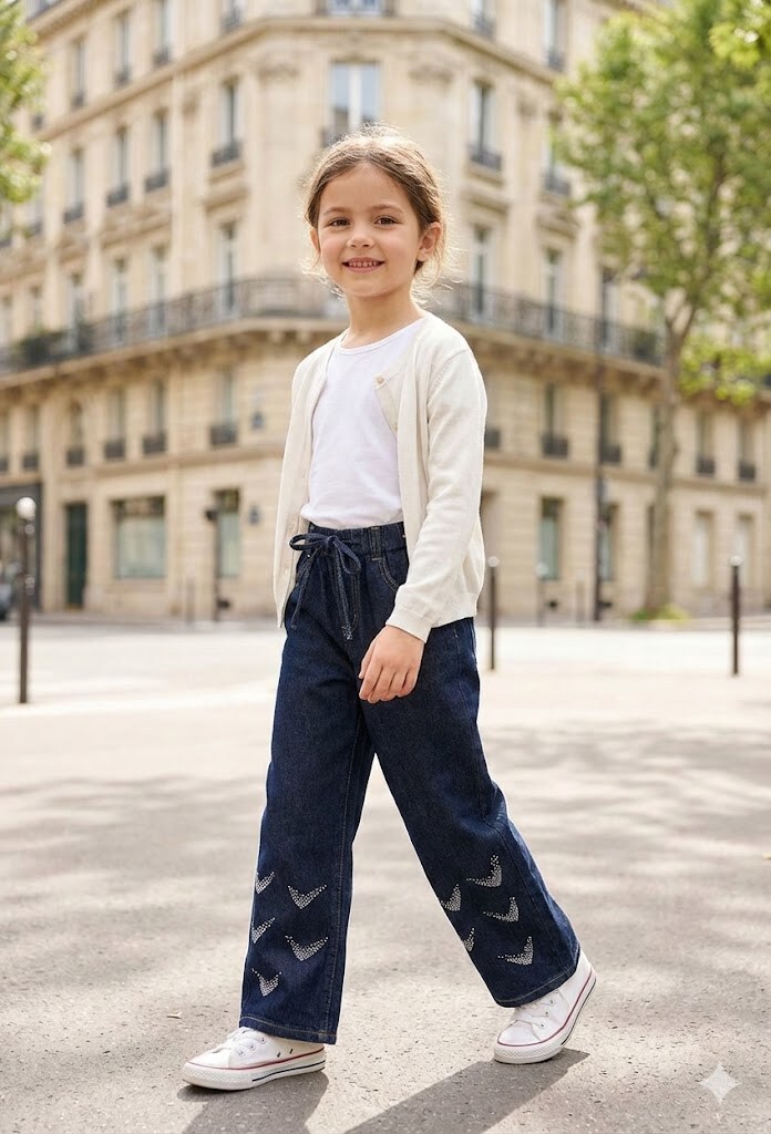 Grossiste Grasstar - Jean décontracté avec broderie
