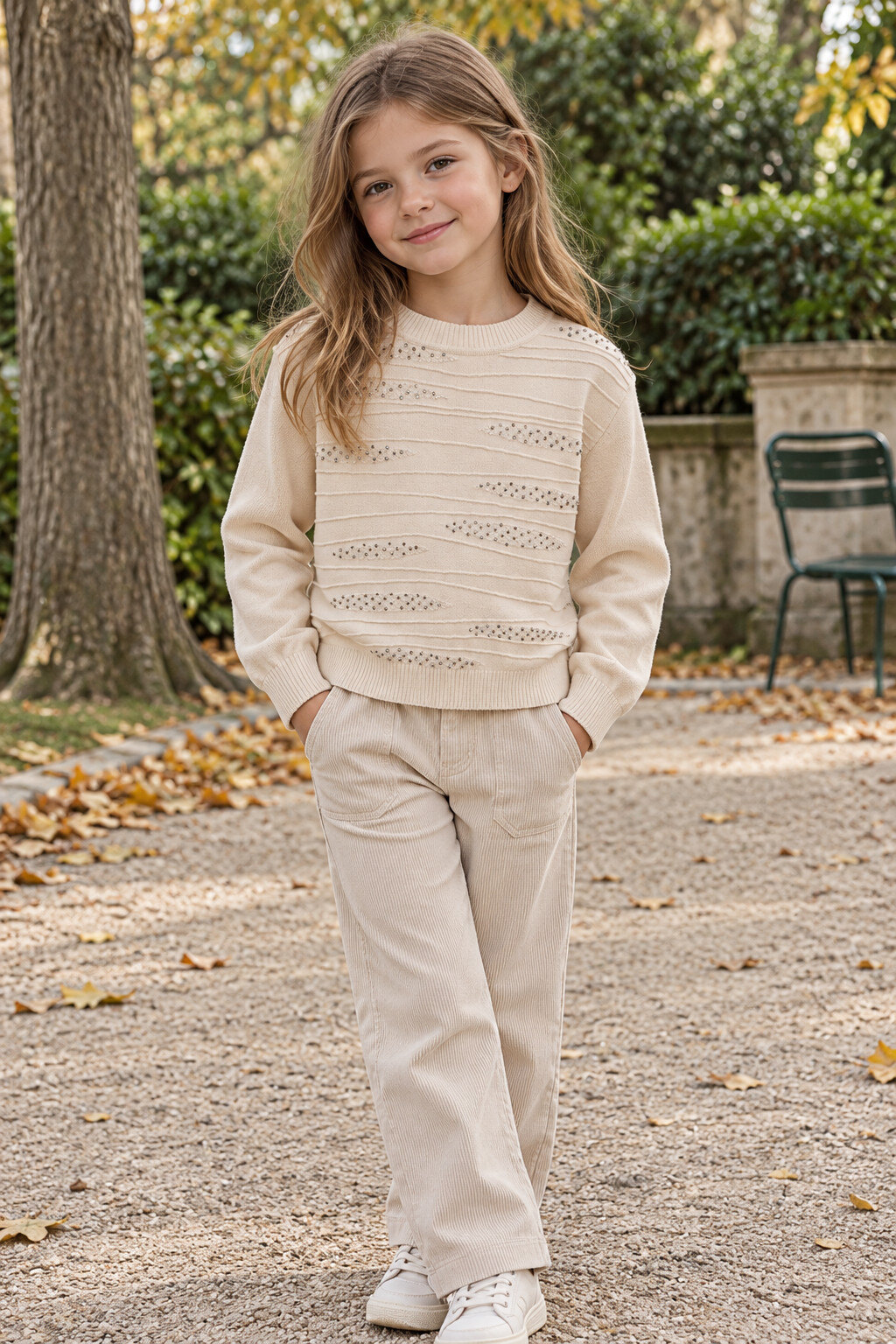 Grossiste Grasstar - Pull en maille fille
