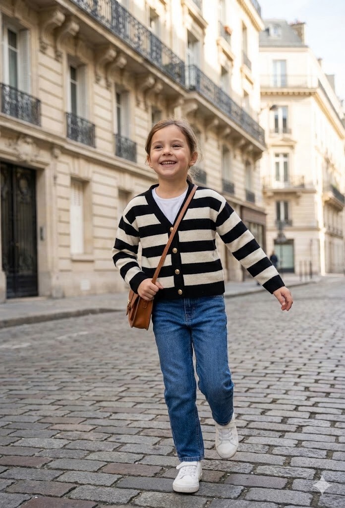 Grossiste Grasstar - Cardigan à rayures chic