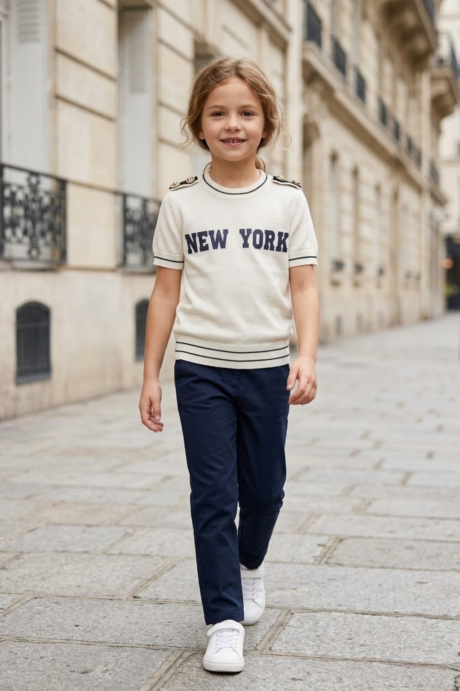 Grossiste Grasstar - Sweater à col rond et imprimé
