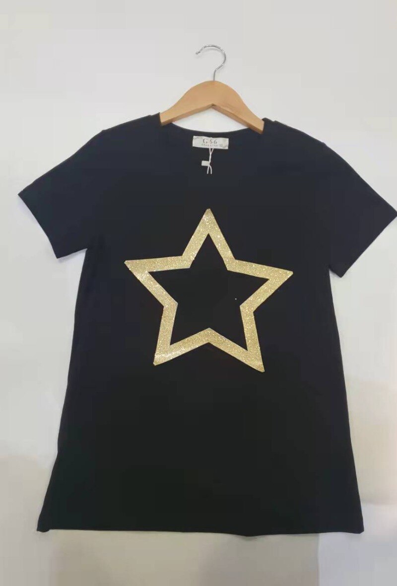 Wholesaler Grasstar - T SHIRT ETOILE  D'OR