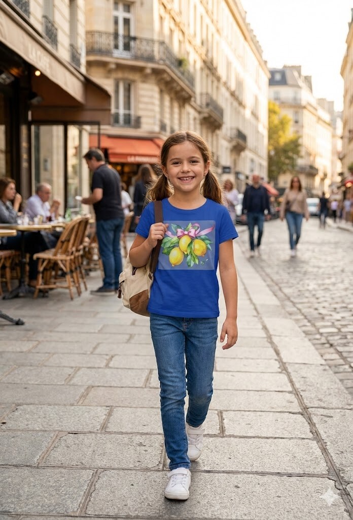 Grossiste Grasstar - T-shirt imprimé avec motif citron