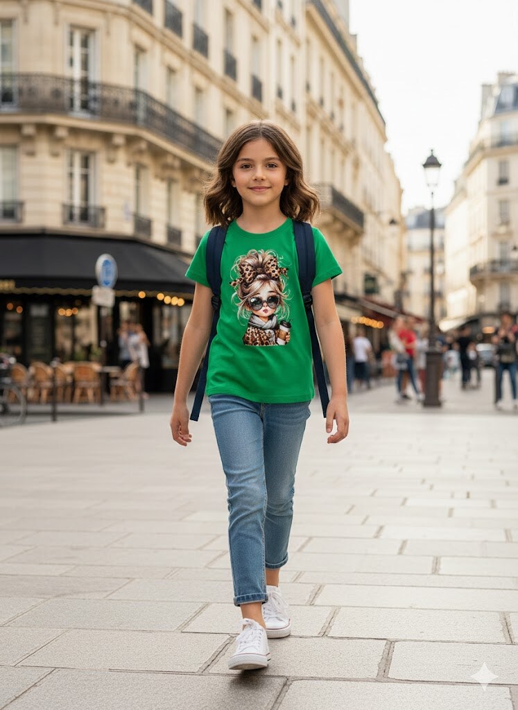Grossiste Grasstar - T-shirt avec imprimé tendance