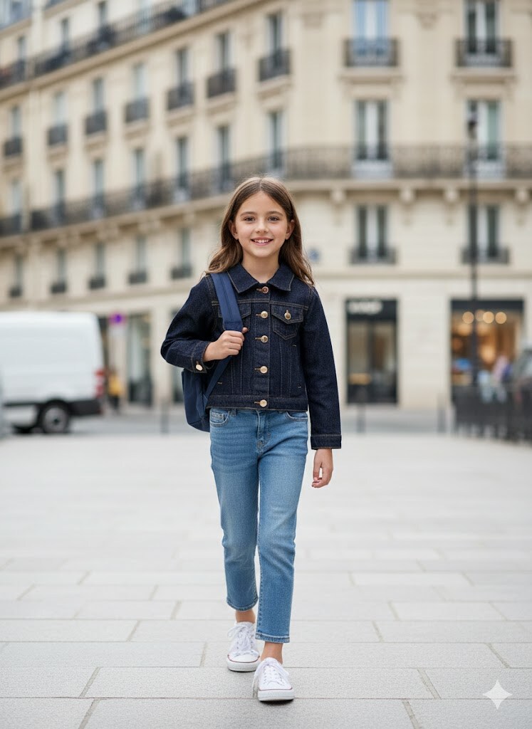 Grossiste Grasstar - Veste en jean  à poches
