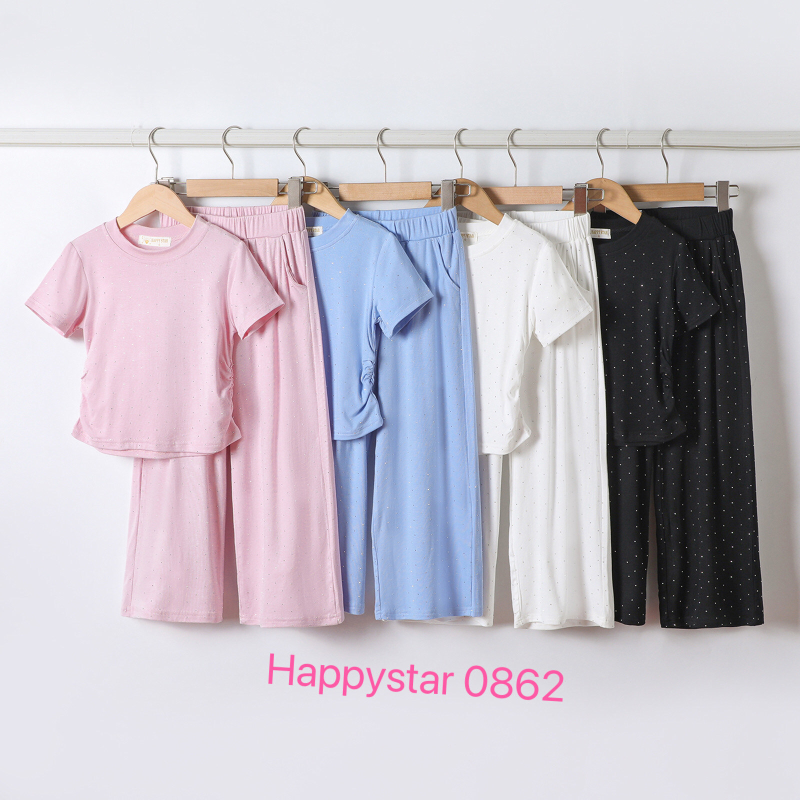 Grossiste Happy Star - Ensemble avec strass