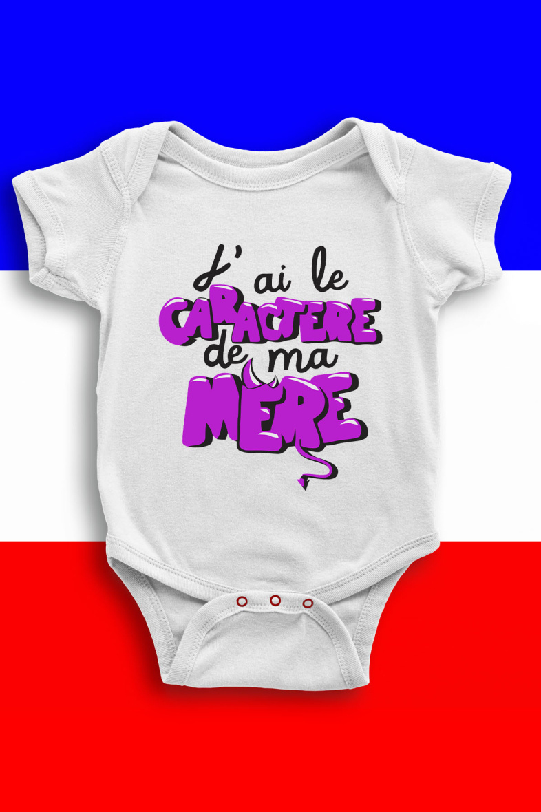 Grossiste I.A.L.D FRANCE - Body Bébé | caractere de ma mere
