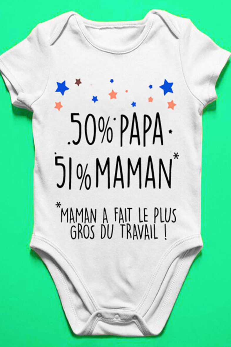 Grossista I.A.L.D FRANCE - Body Bambino | 50 papà e mamma in più