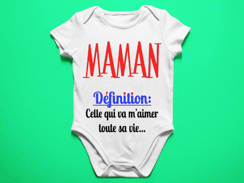 Grossista I.A.L.D FRANCE - Body Bambino | Definizione di Mamma