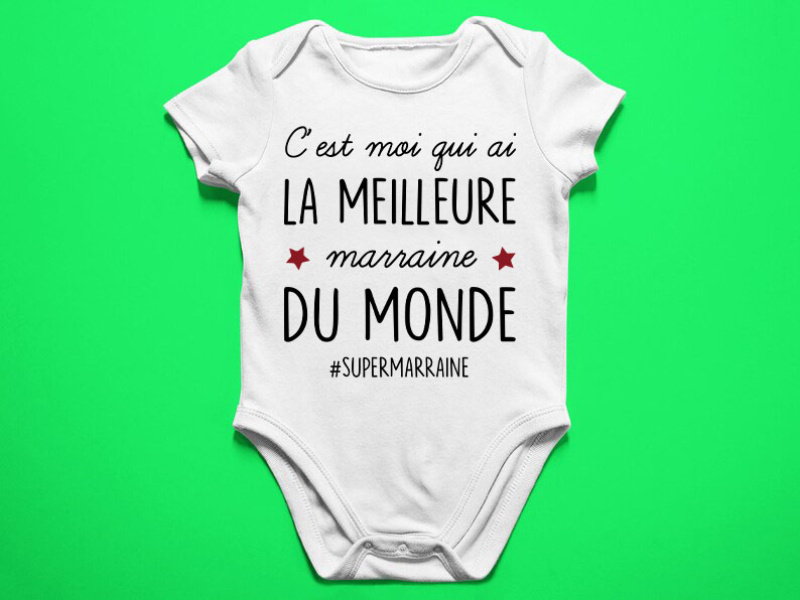 Grossista I.A.L.D FRANCE - Body Bambino | Miglior Madrina