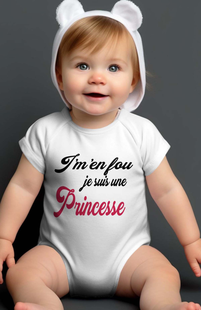 Mayorista I.A.L.D FRANCE - Body de niña | no me importa princesa