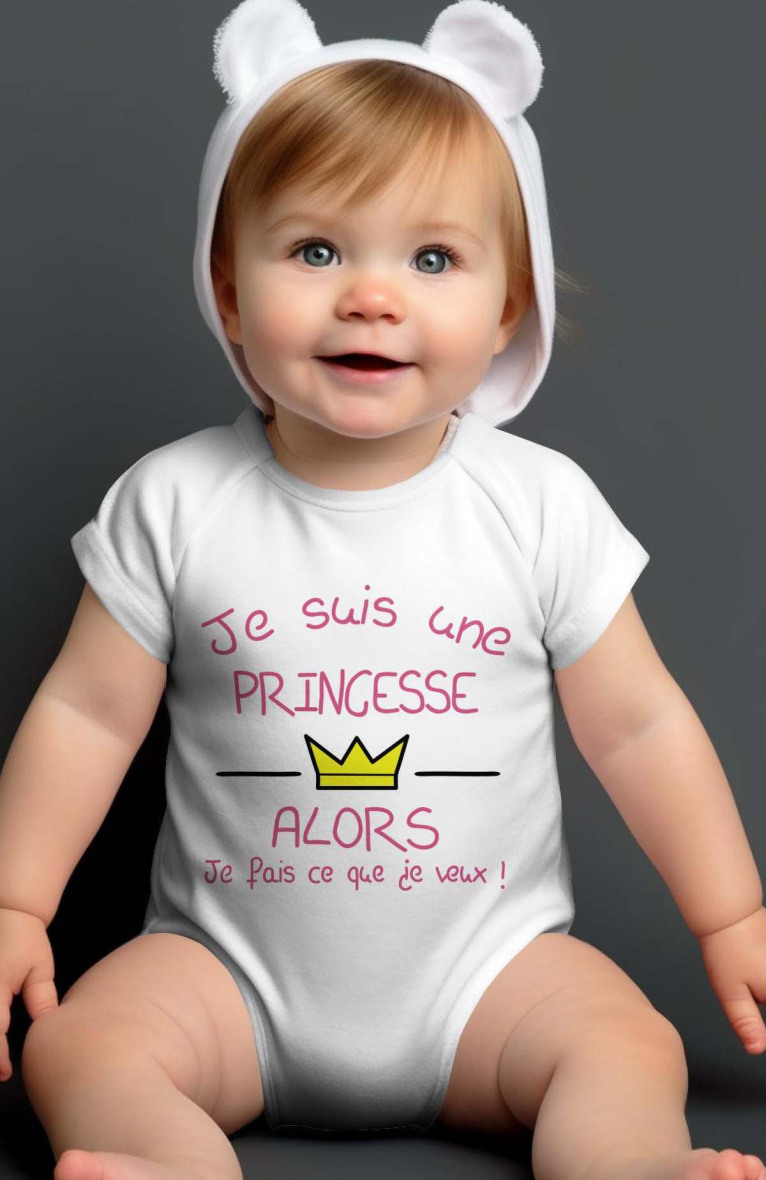 Wholesaler I.A.L.D FRANCE - Baby Girl Bodysuit | fais ce que je veux