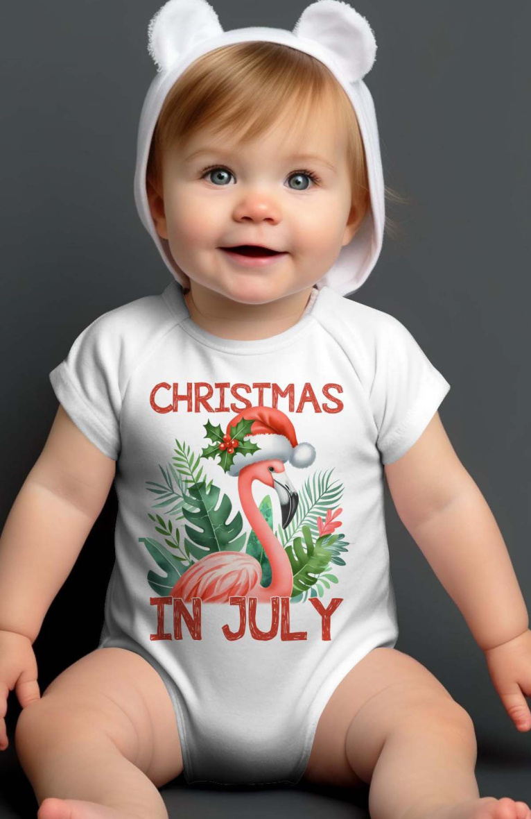 Grossista I.A.L.D FRANCE - Body per neonata | Fenicottero di Natale