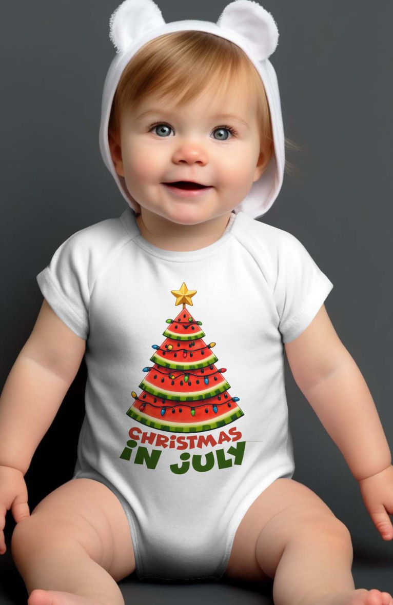Grossista I.A.L.D FRANCE - Body per bambina | Anguria di Natale