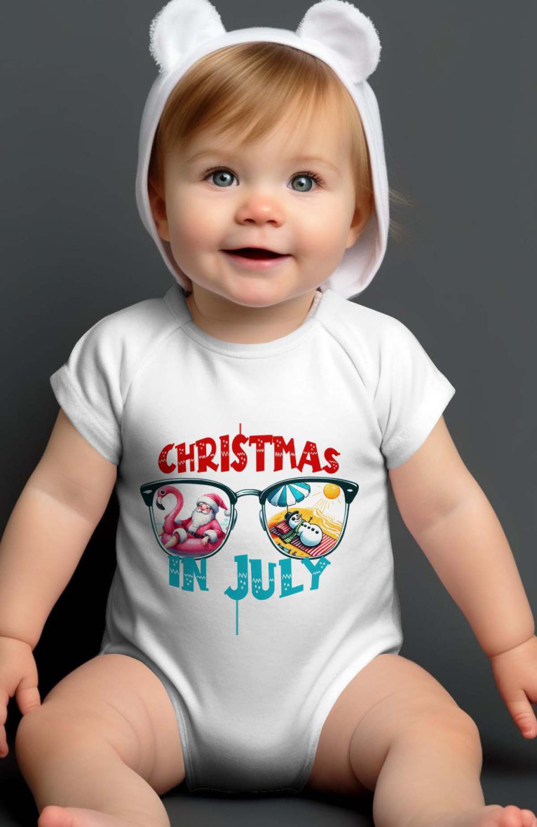 Grossista I.A.L.D FRANCE - Body per bambina | Vetro di Natale a luglio