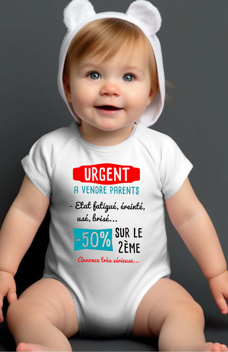 Großhändler I.A.L.D FRANCE - Eltern zu verkaufen – Baby-Body für Mädchen