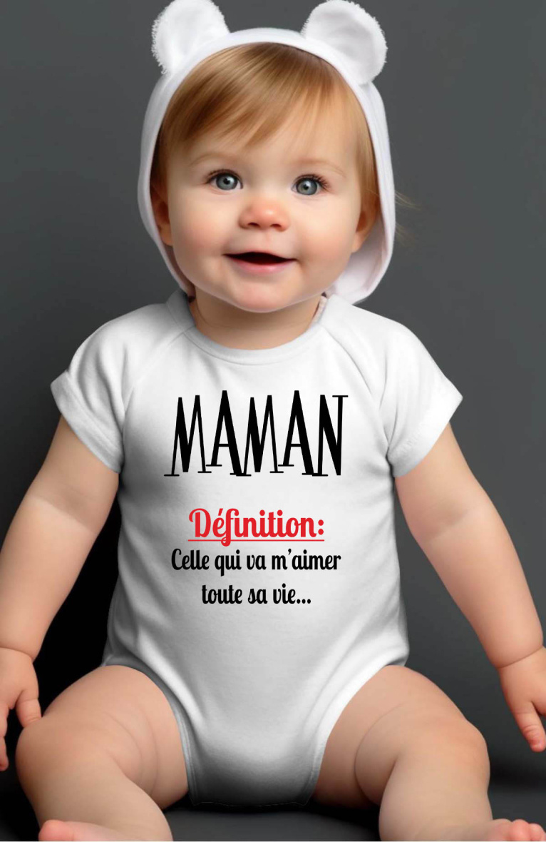 Großhändler I.A.L.D FRANCE - Def mom – Baby-Body für Jungen