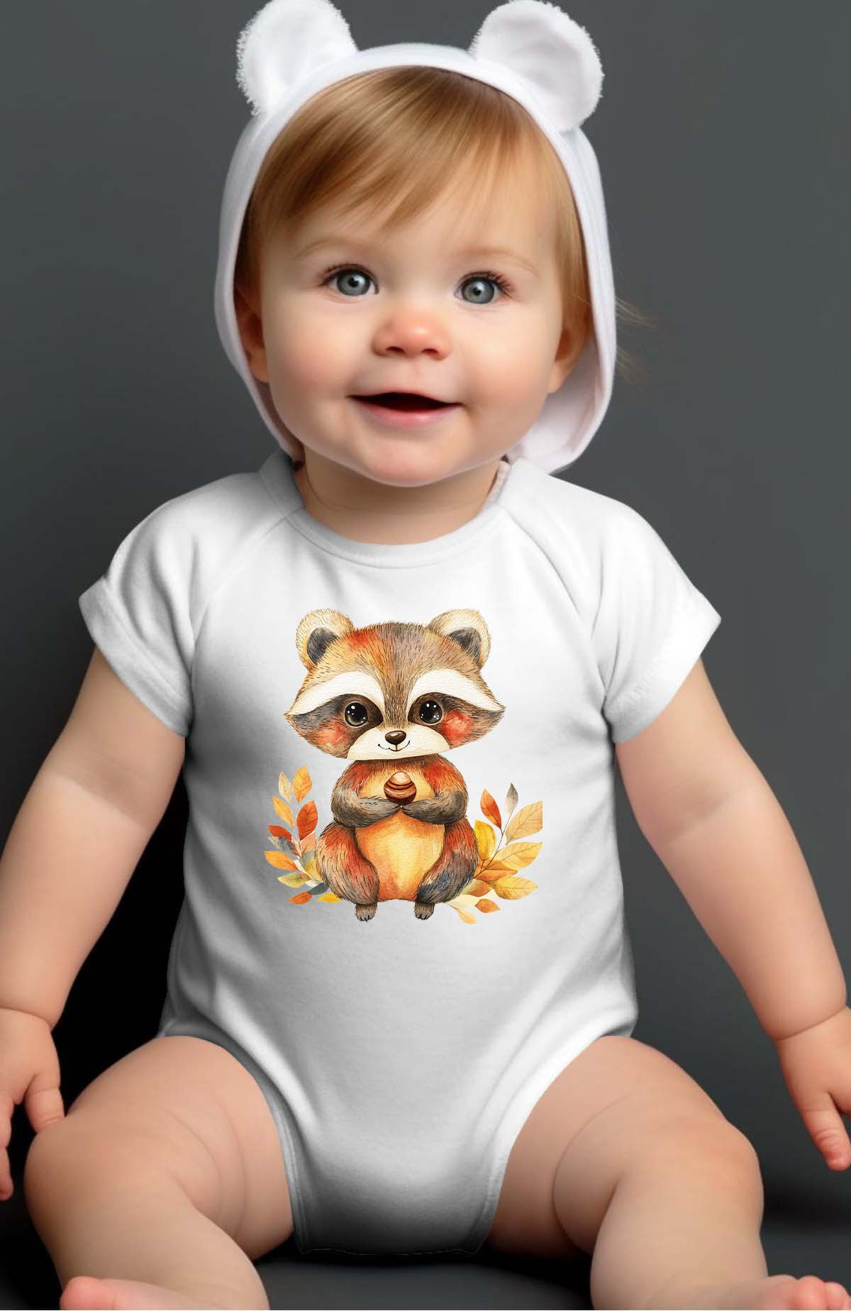 Wholesaler I.A.L.D FRANCE - Autumn Animal - Baby Girl  Bodysuit