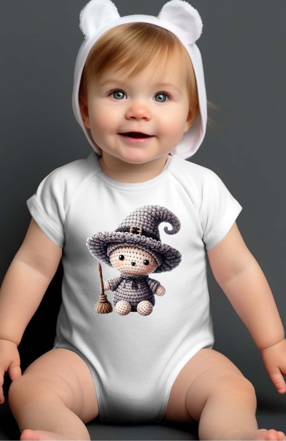 Wholesaler I.A.L.D FRANCE - Witch crochet - Baby Girl  Bodysuit