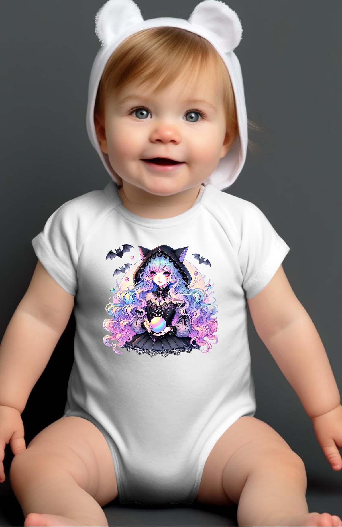 Grossiste I.A.L.D FRANCE - Witch manga - Body bébé Fille