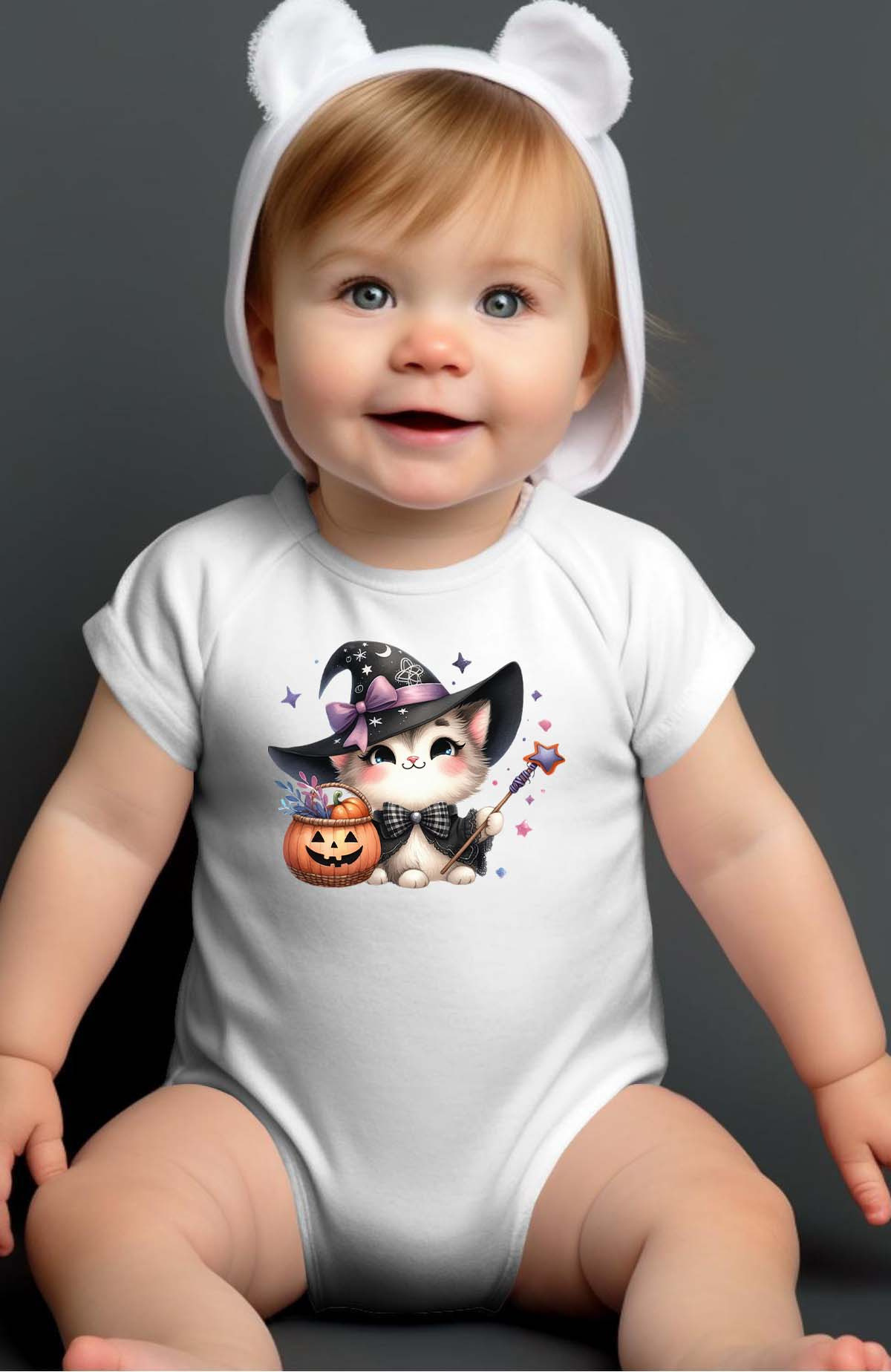 Wholesaler I.A.L.D FRANCE - Chat sorciere - Baby Girl  Bodysuit
