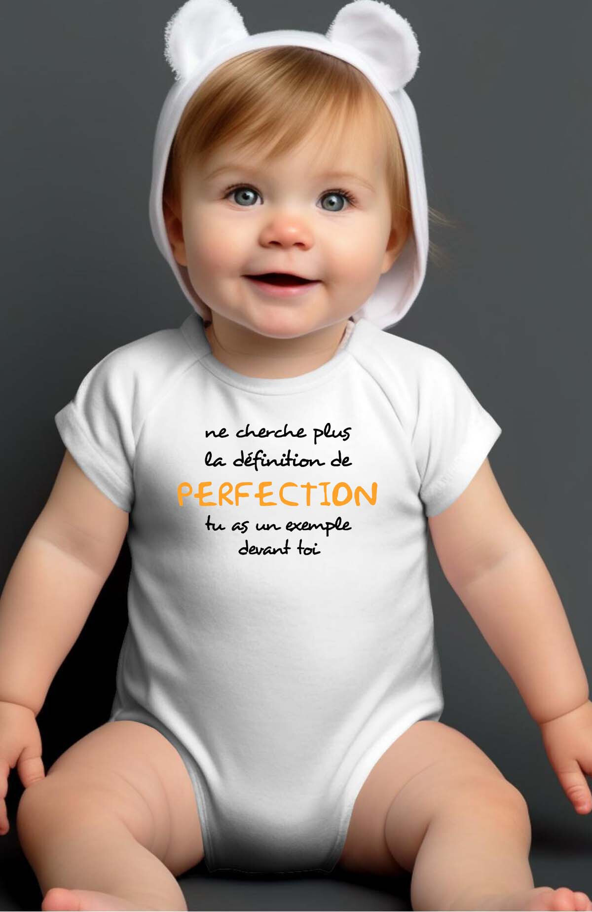 Mayorista I.A.L.D FRANCE - la perfección busca más - Body Bebé Niña