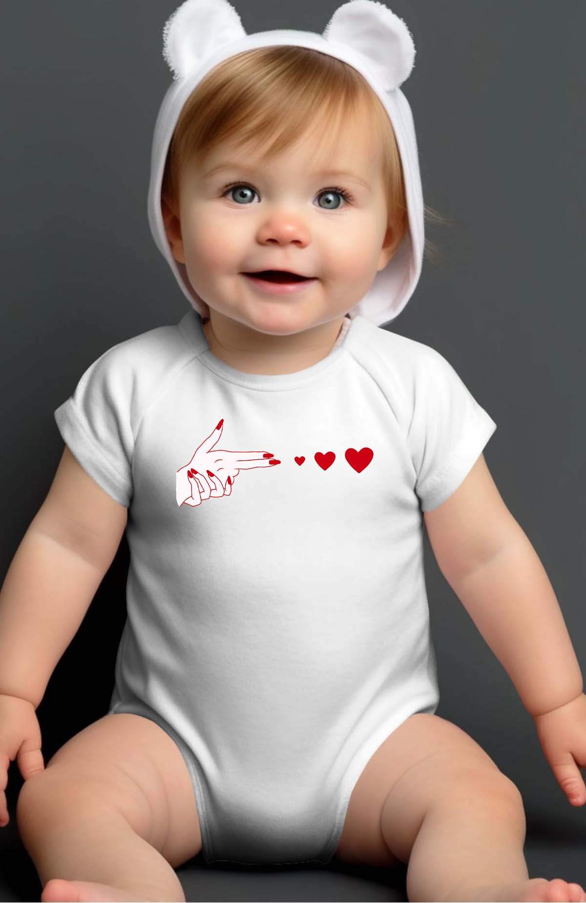 Mayorista I.A.L.D FRANCE - Paw Girl Hand - Body para bebé niña
