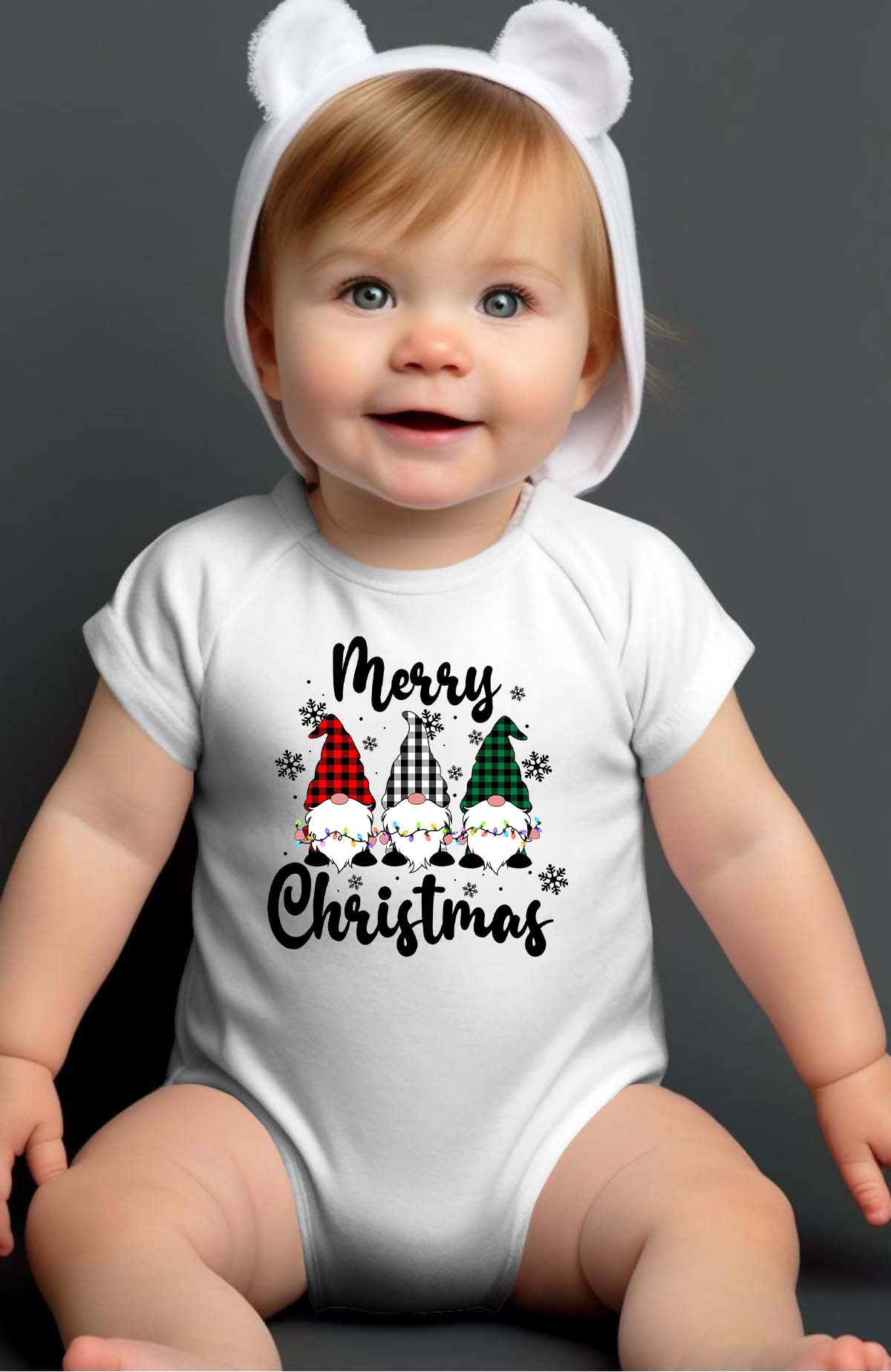 Grossiste I.A.L.D FRANCE - Gnom christmas - Body bébé Fille
