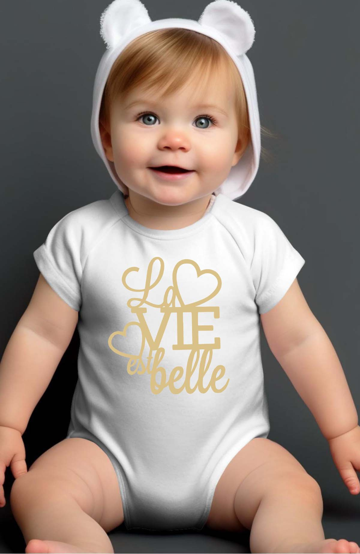 Grossiste I.A.L.D FRANCE - La vie belle - Body bébé Fille