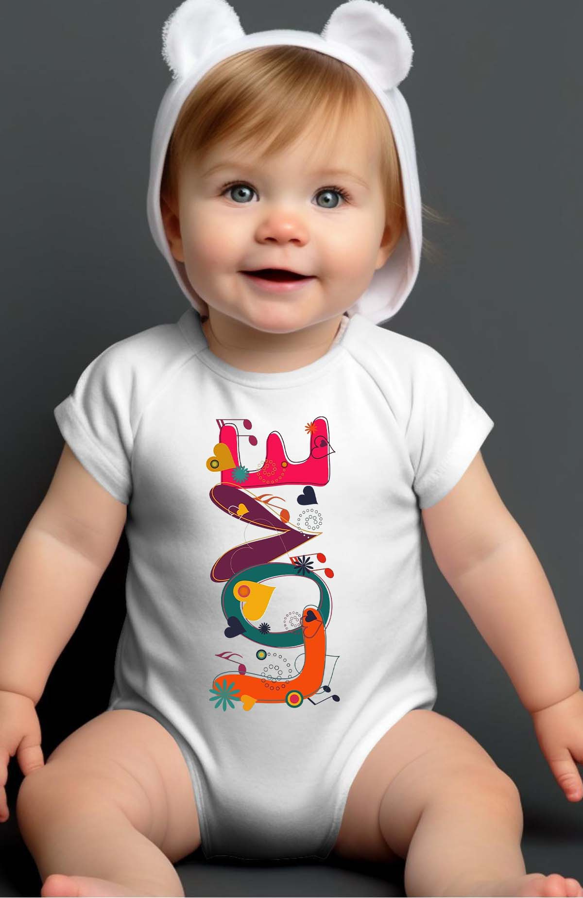 Grossiste I.A.L.D FRANCE - Vertical love - Body Bébé Fille