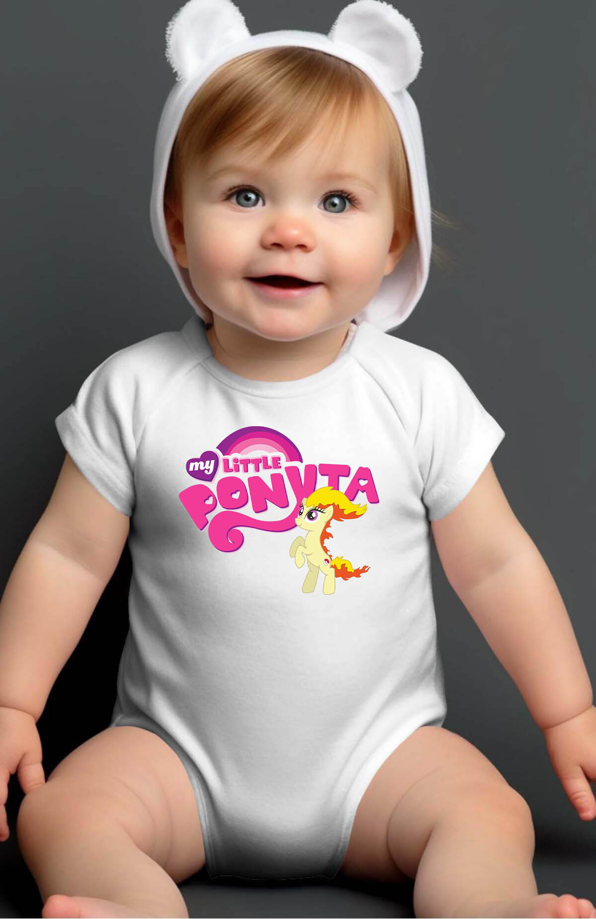 Grossiste I.A.L.D FRANCE - Ponyta - Body Bébé Fille