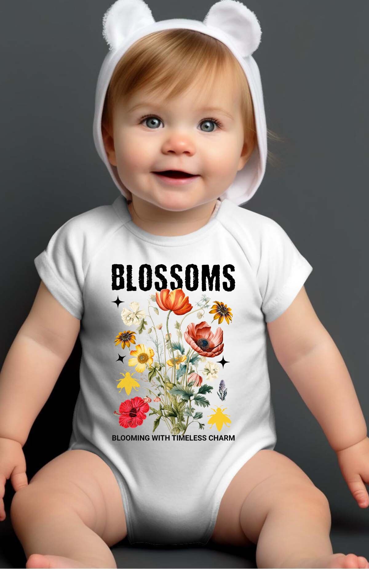 Grossiste I.A.L.D FRANCE - Timeless Bloom - Body Bébé Fille