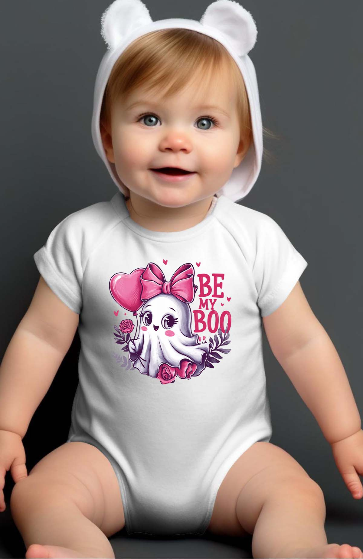 Grossiste I.A.L.D FRANCE - Ghost Valentines Day - Body Bébé Fille