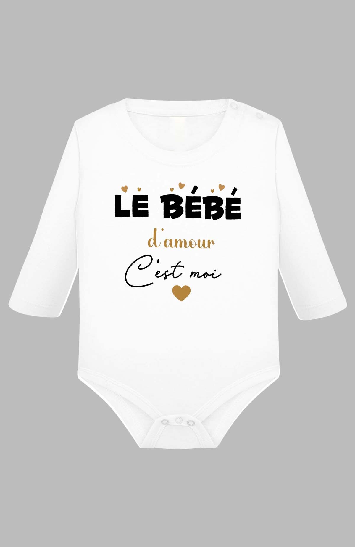 Grossiste I.A.L.D FRANCE - Or bebe damour - Body Manche longue bébé Fille