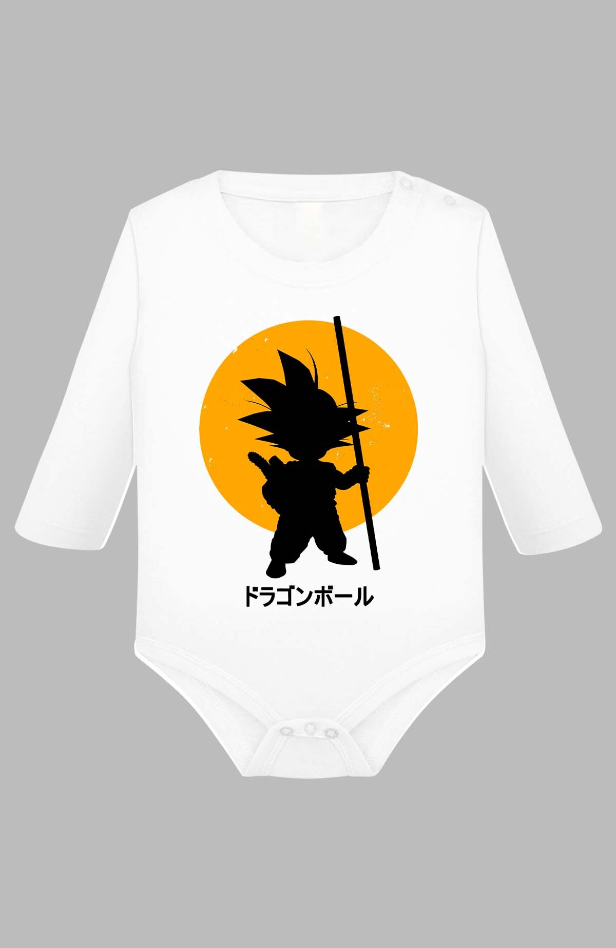 Grossiste I.A.L.D FRANCE - DBZ petit goku - Body Manche longue bébé Fille