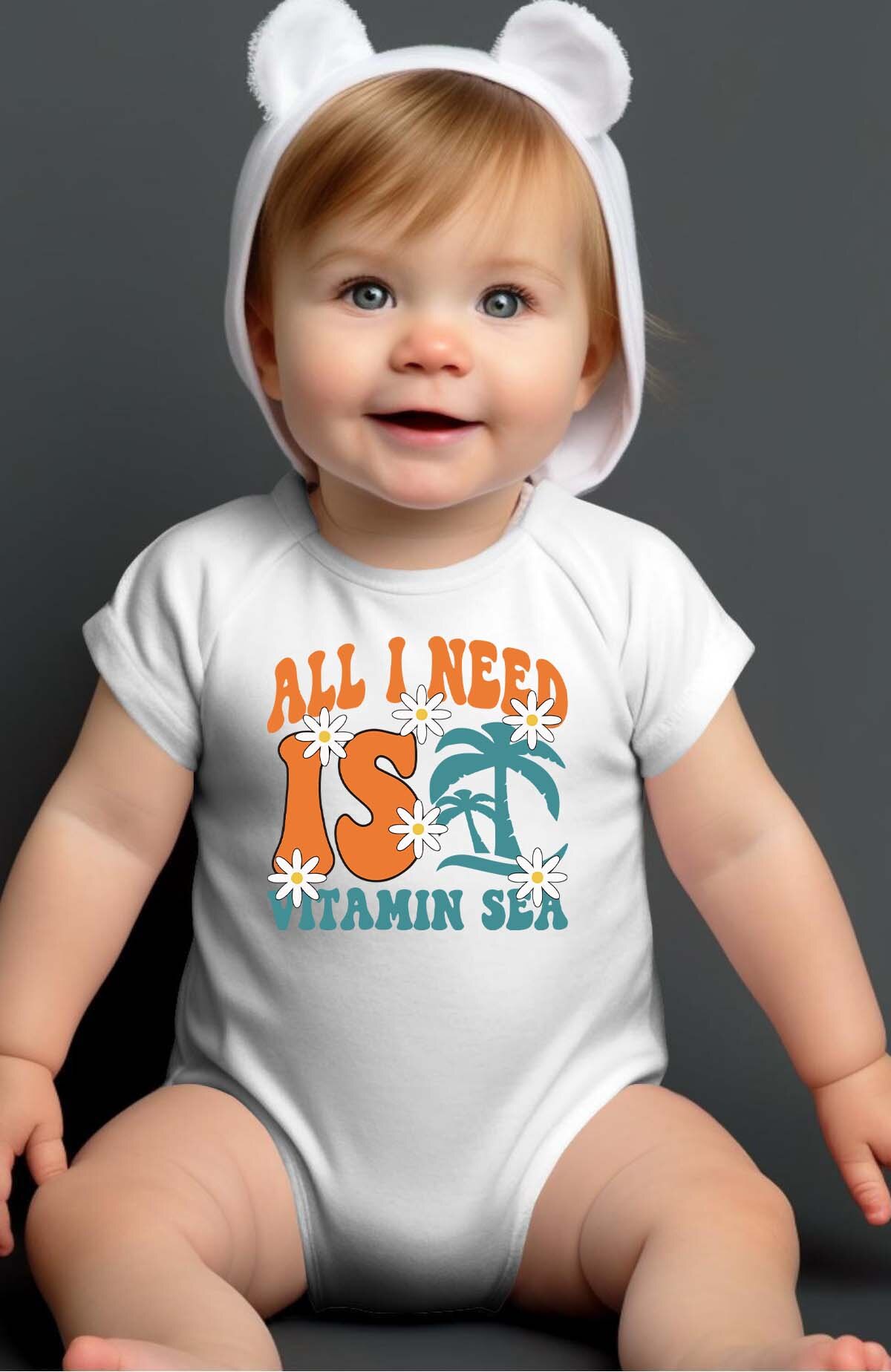 Wholesaler I.A.L.D FRANCE - Need Vitamin Sea - Bodysuit Baby Girl