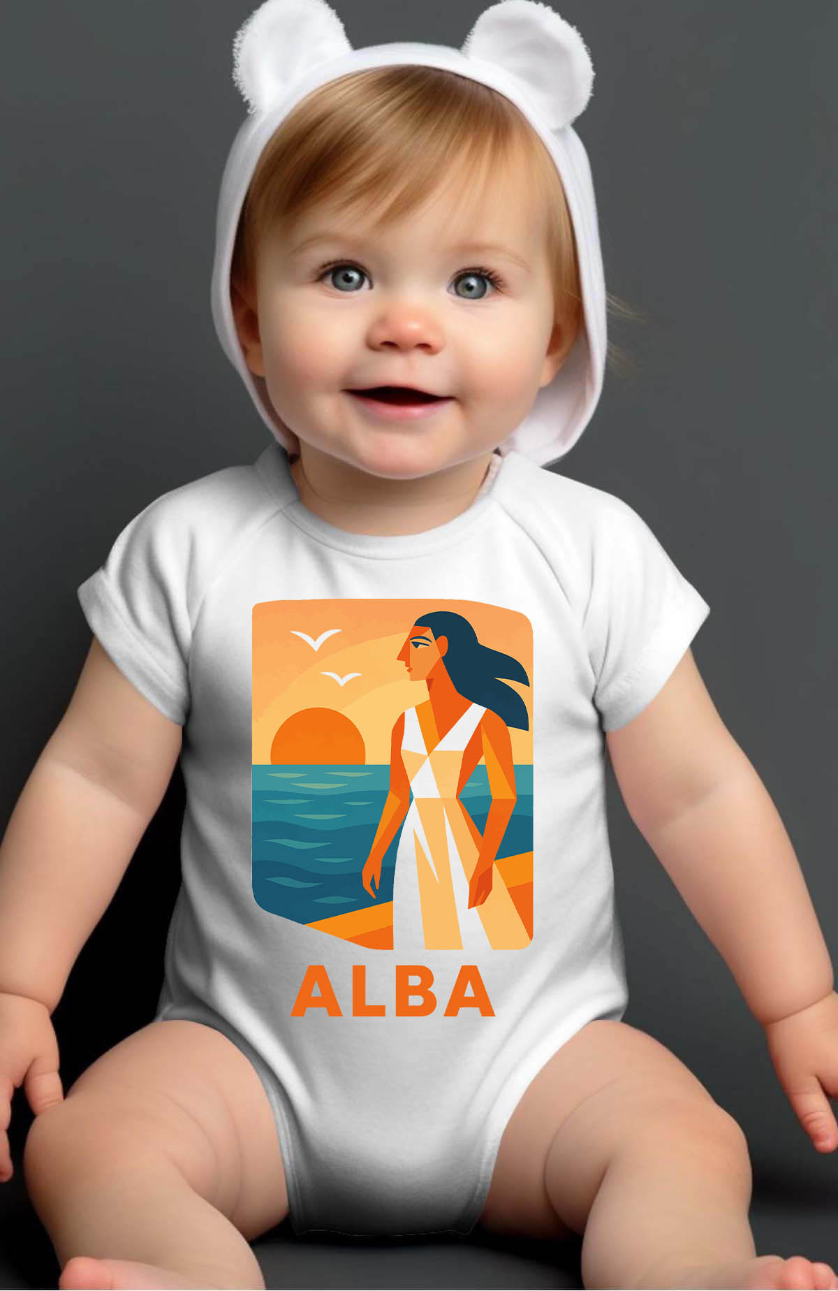Wholesaler I.A.L.D FRANCE - Alba - Bodysuit Baby Girl