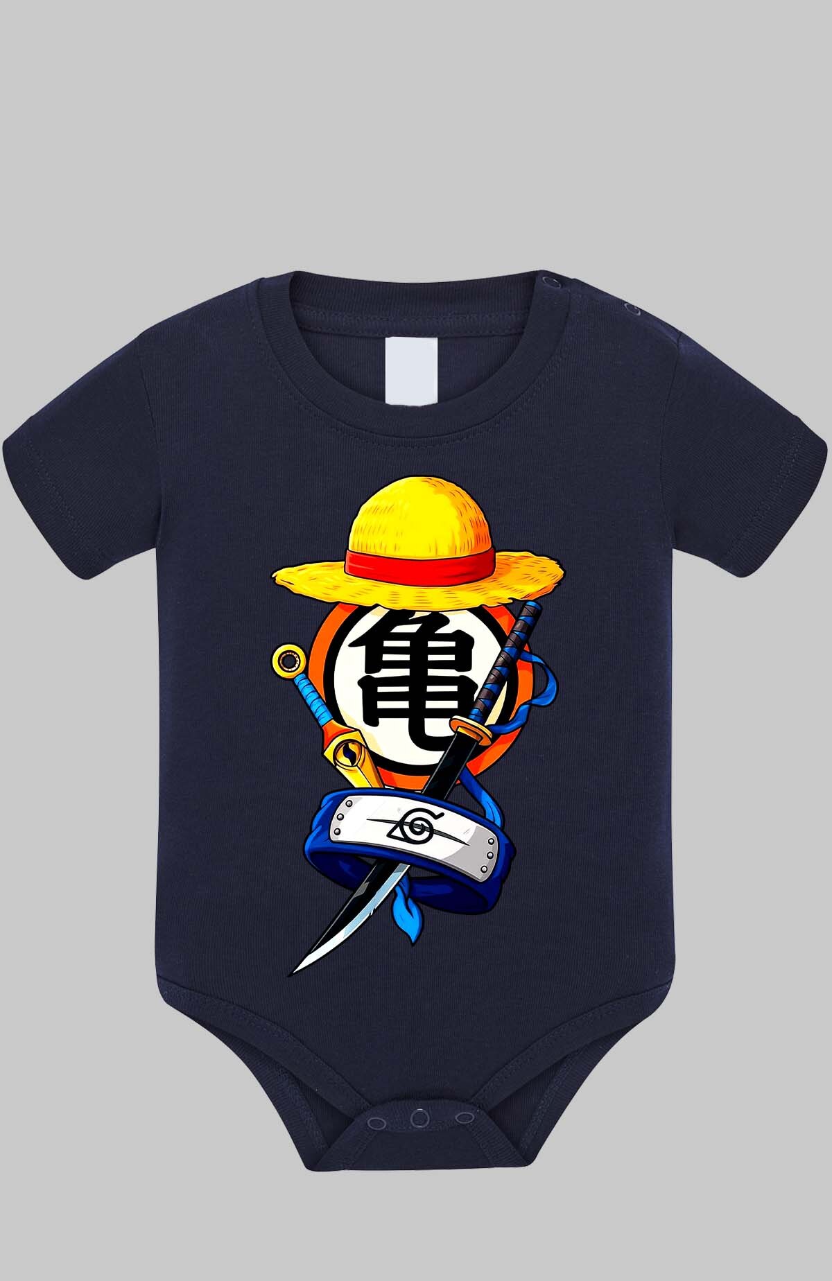 Wholesaler I.A.L.D FRANCE - Lufy goku naruto - Baby Bodysuit Girl
