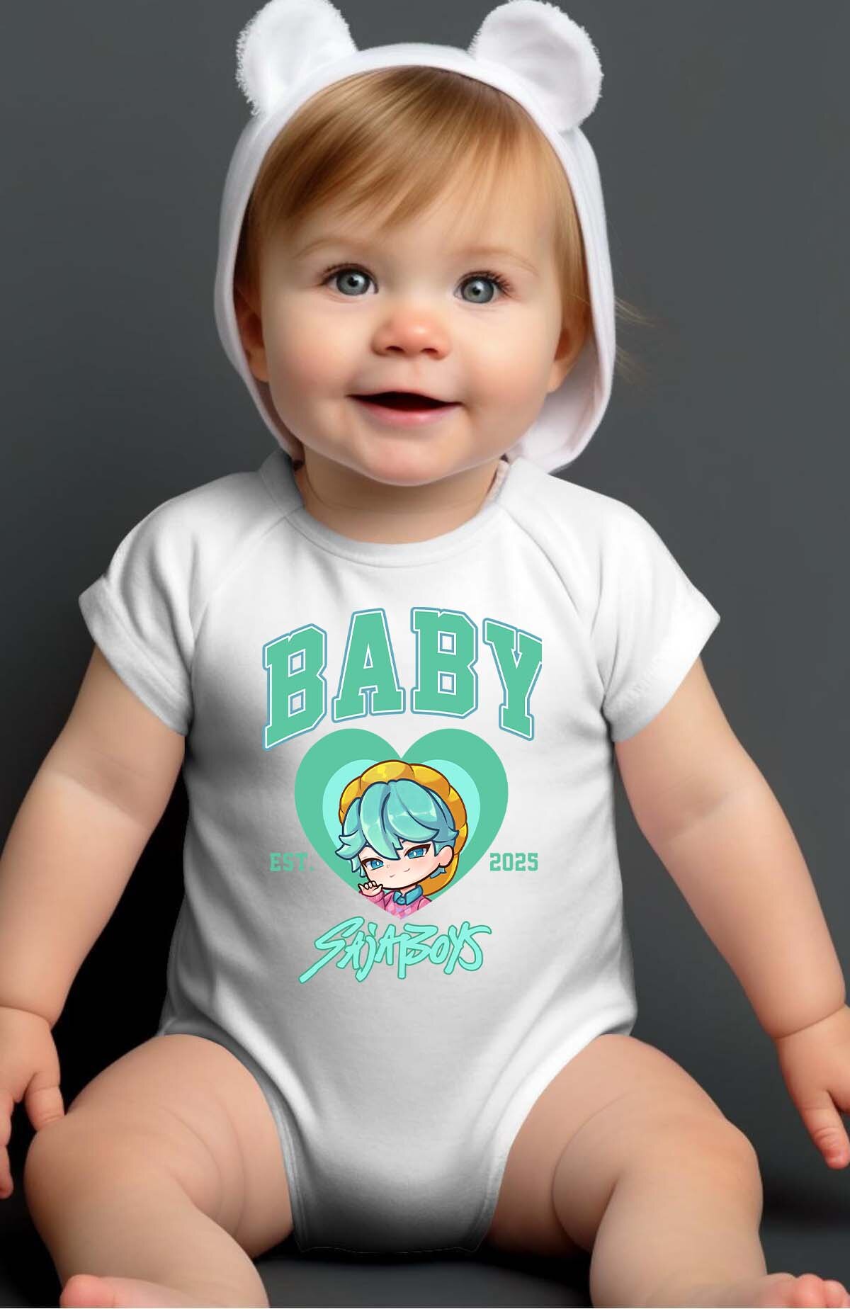 Grossiste I.A.L.D FRANCE - Baby coeur Saja - Body Bébé Fille
