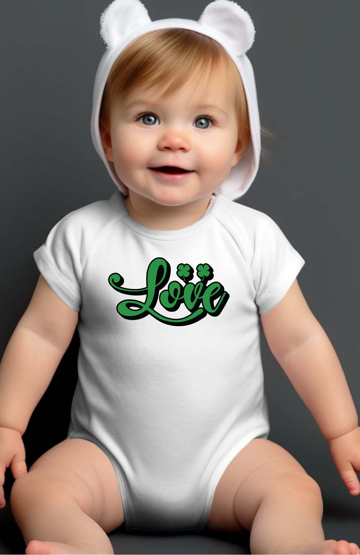 Wholesaler I.A.L.D FRANCE - Love irl - Bodysuit Baby Girl
