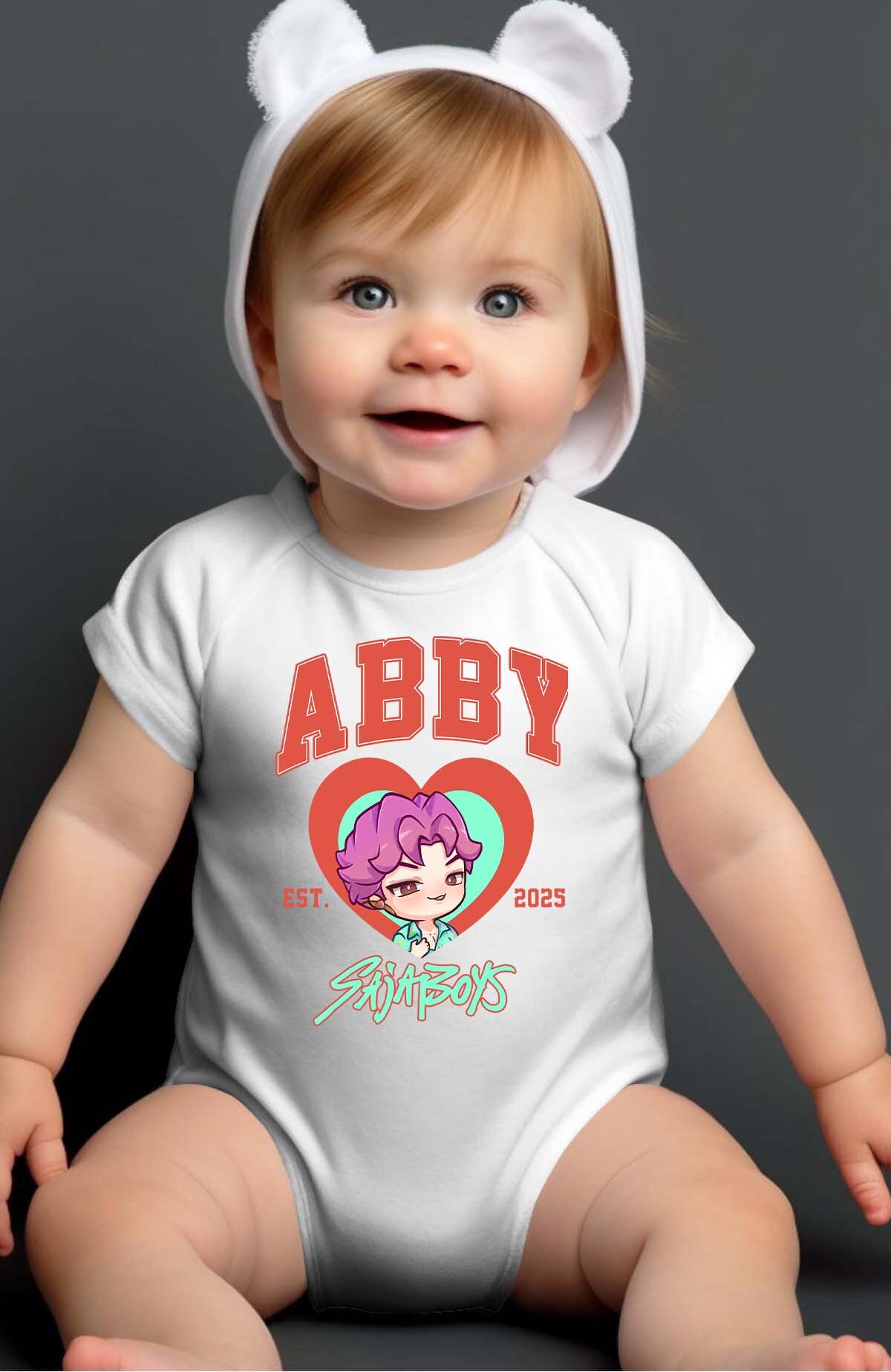 Grossiste I.A.L.D FRANCE - Abby coeur Saja - Body Bébé Fille