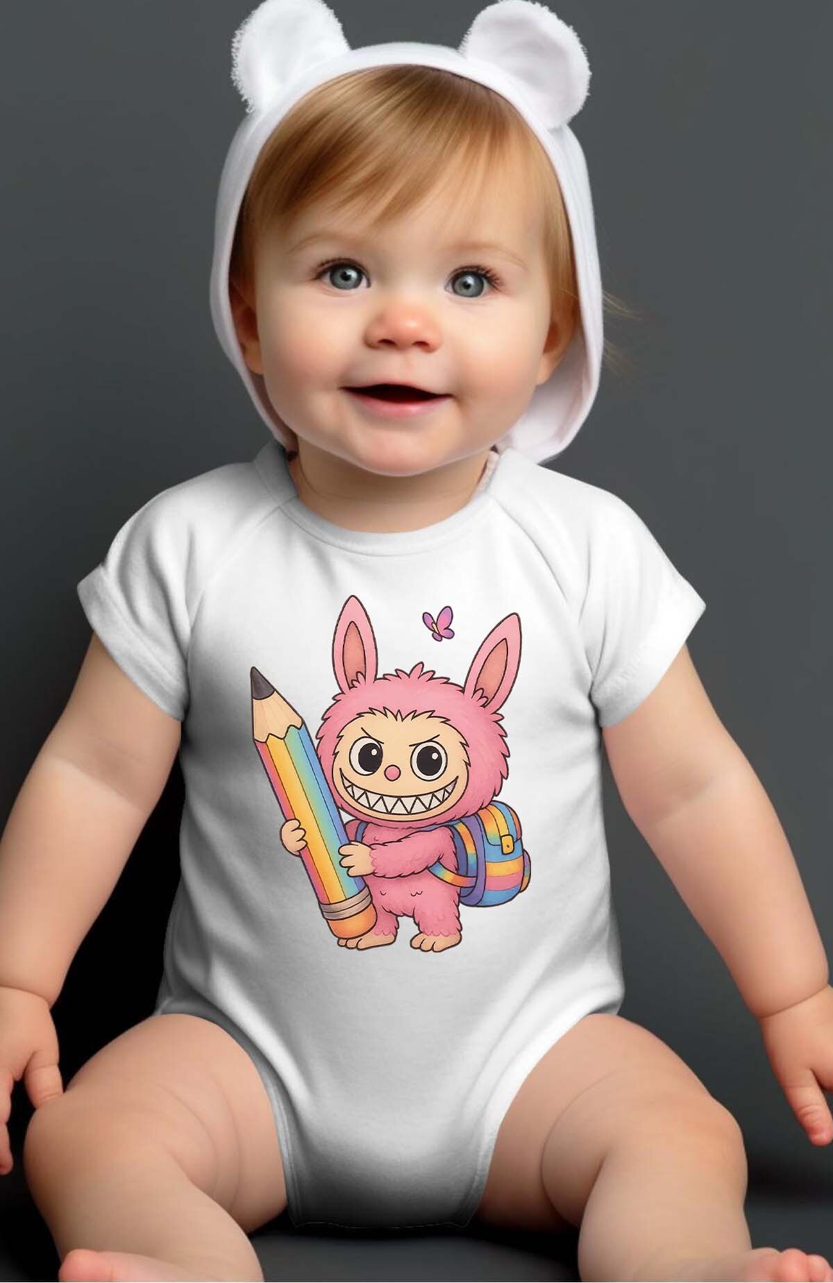 Wholesaler I.A.L.D FRANCE - School lab - Bodysuit Baby Girl