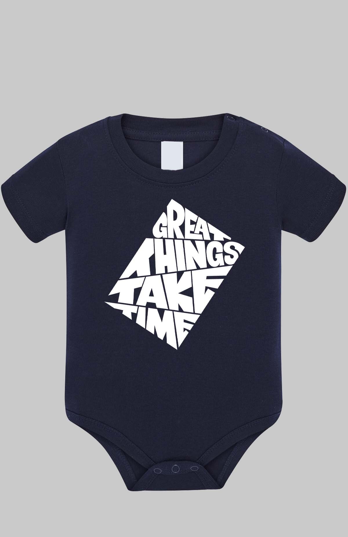 Wholesaler I.A.L.D FRANCE - Things takes time - Baby Bodysuit Girl