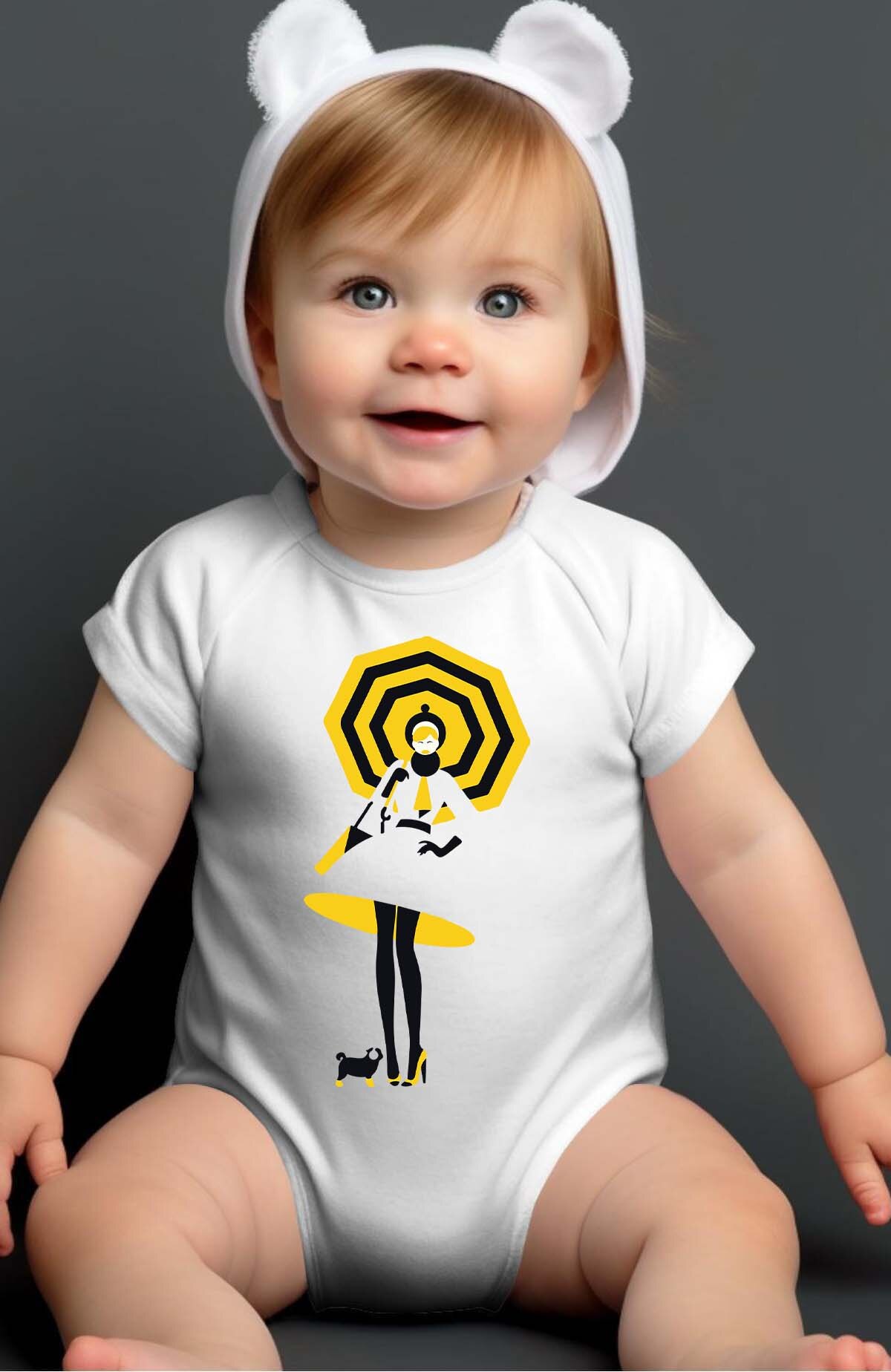 Großhändler I.A.L.D FRANCE - Unter dem Stil - Body für Baby Mädchen