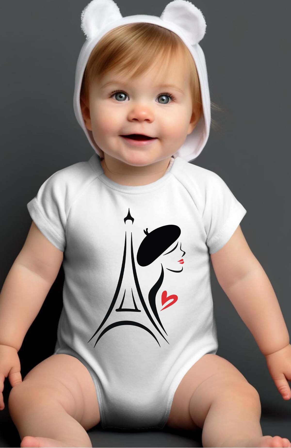 Grossista I.A.L.D FRANCE - Eiffel Ragazza Panam - Body per Bambina