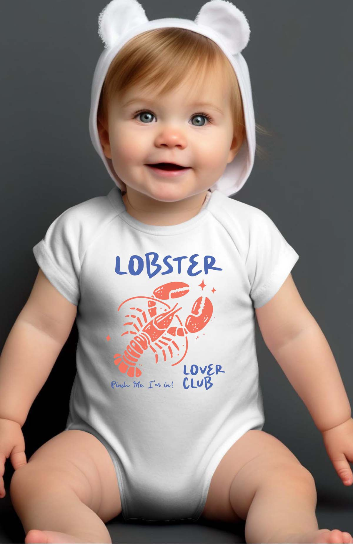 Wholesaler I.A.L.D FRANCE - Lobster Lover - Bodysuit Baby Girl