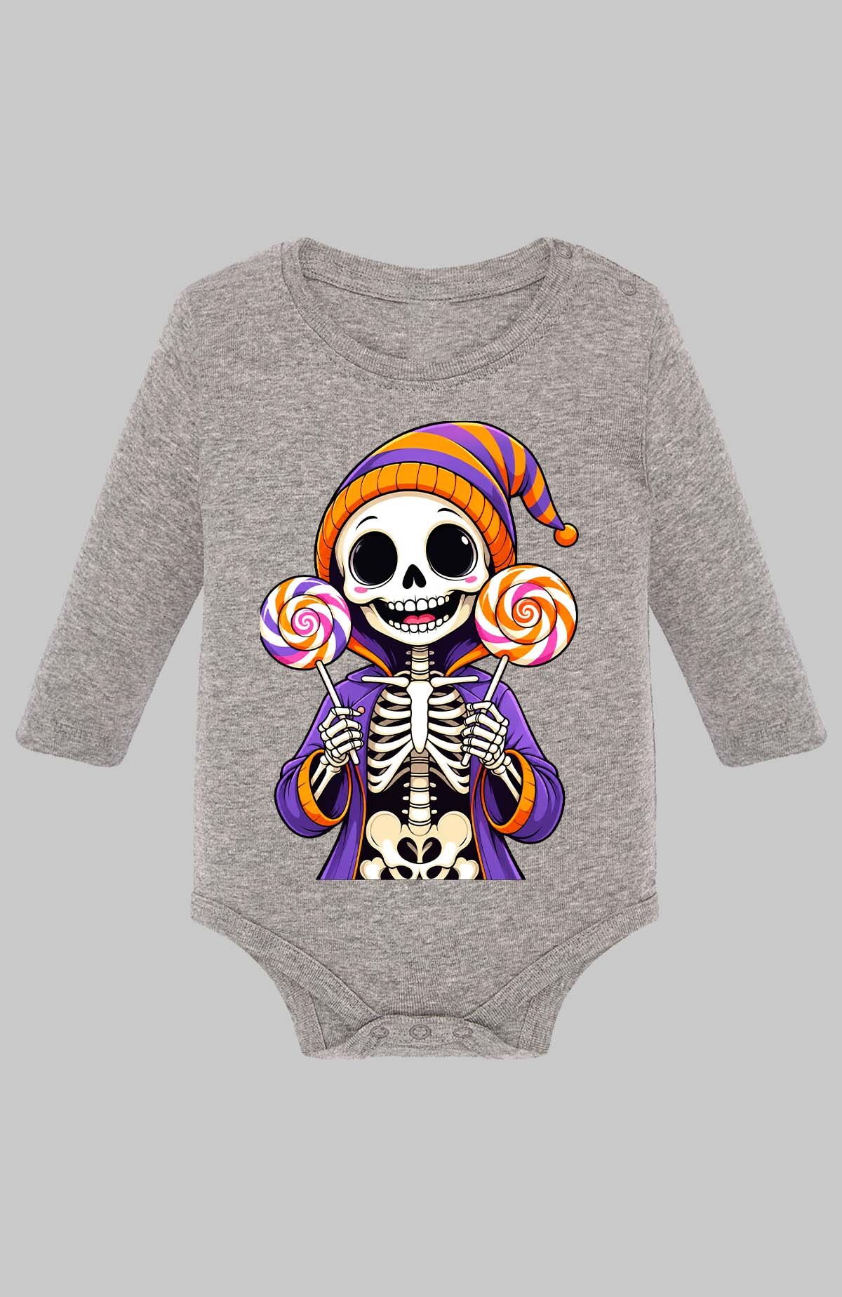 Grossiste I.A.L.D FRANCE - Sweet halloween - Body Manche longue bébé Fille
