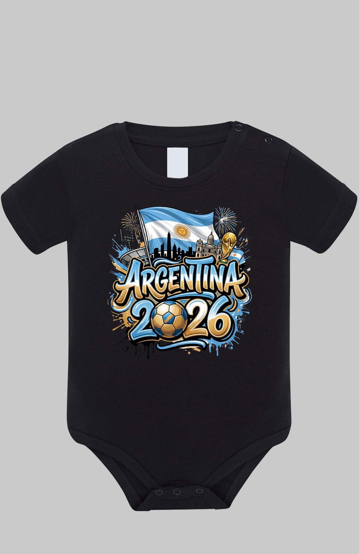 Grossiste I.A.L.D FRANCE - Cdm26 Argentina - Body Bébé Fille